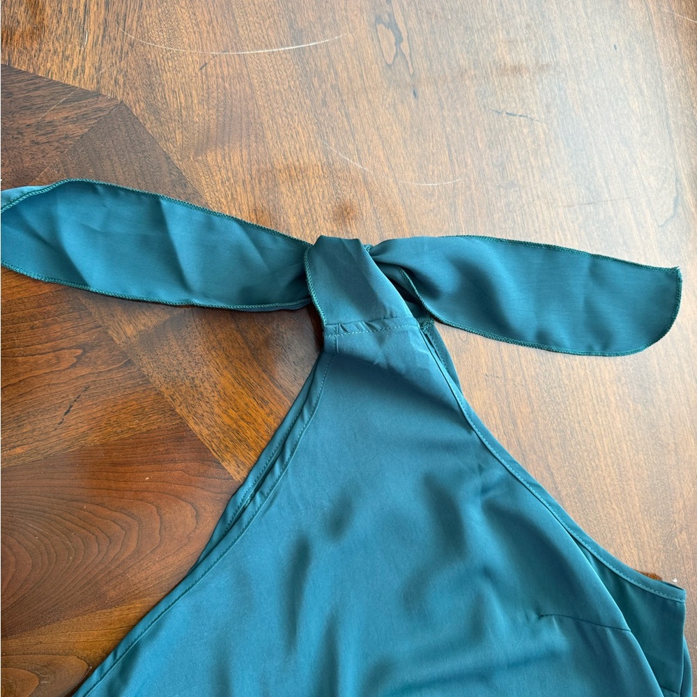 SHEIN One Shoulder Split Thigh Shift Dress - Picture 7 of 7